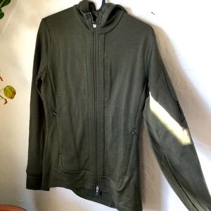 Women’s merino quantum lll long sleeve zip hoodie
